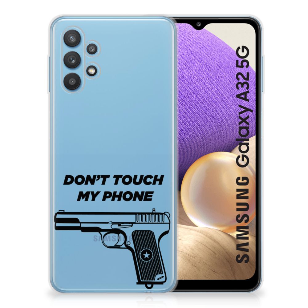 Samsung Galaxy A32 5G Silicone-hoesje Pistol DTMP B2C Telecom