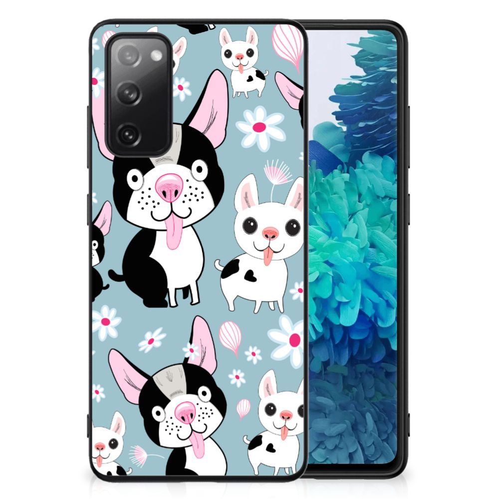 Samsung Galaxy S20 FE Dierenprint Telefoonhoesje Hondjes B2C Telecom