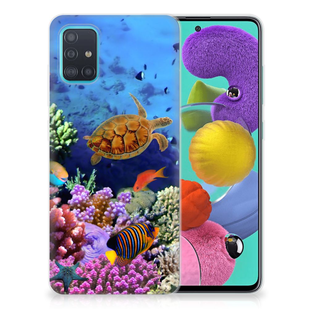 Samsung Galaxy A51 TPU Hoesje Vissen