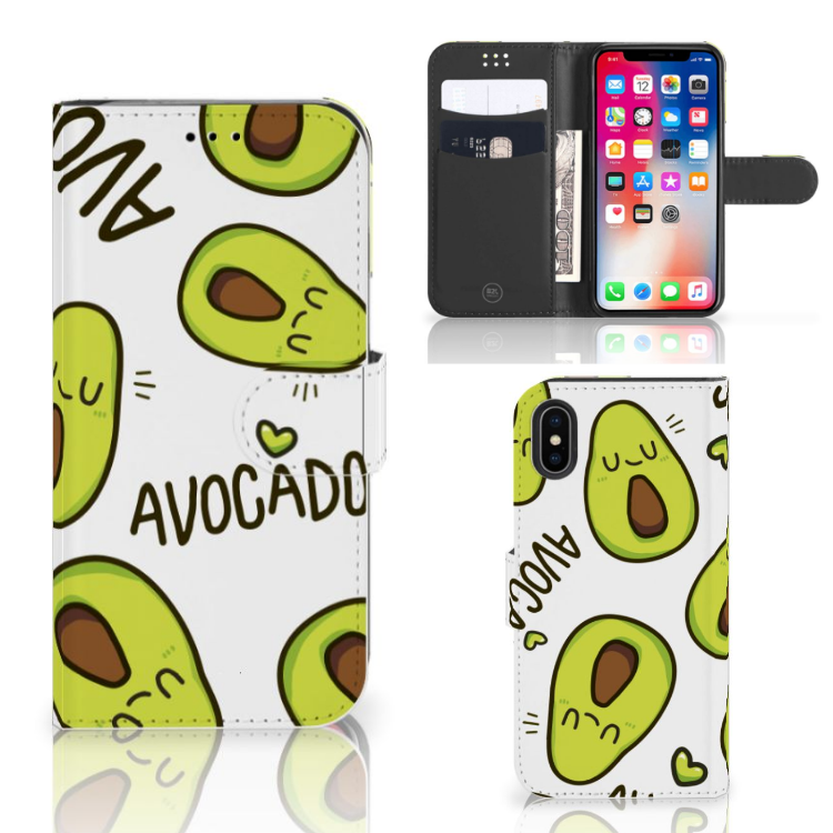 Apple iPhone X | Xs Leuk Hoesje Avocado Singing