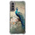 Case Anti-shock voor Samsung Galaxy S21 Vintage Pauwen
