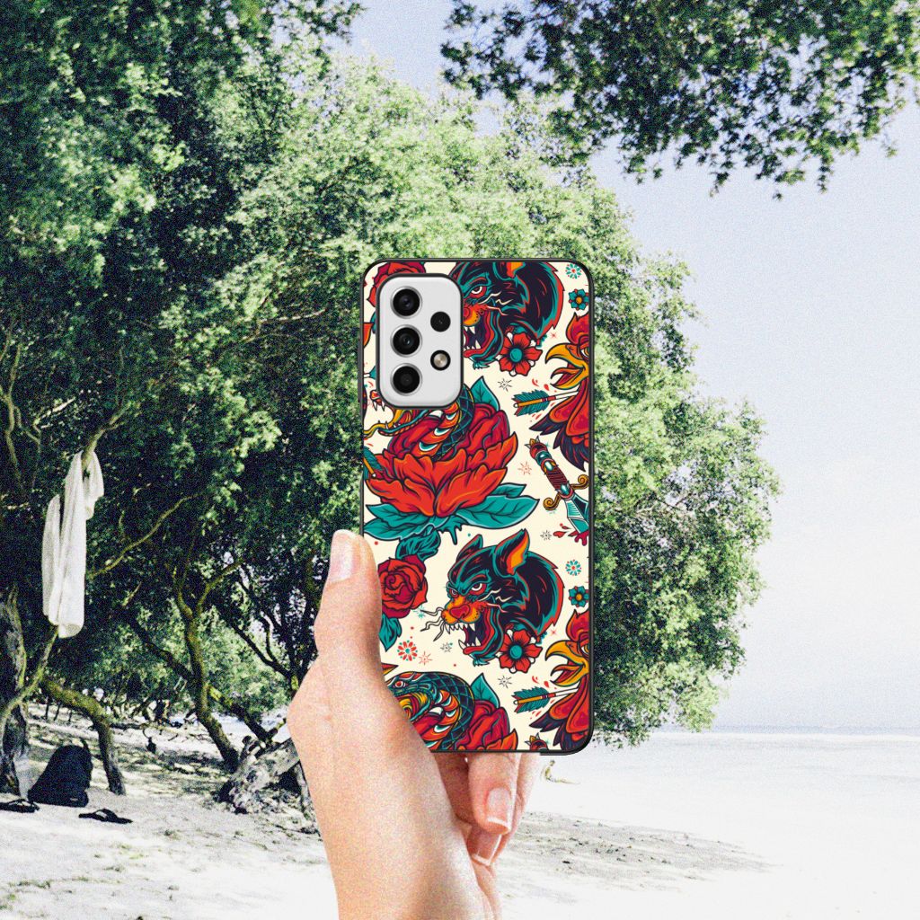 Silicone Back Case voor Samsung Galaxy A23 Old Skool B2C Telecom