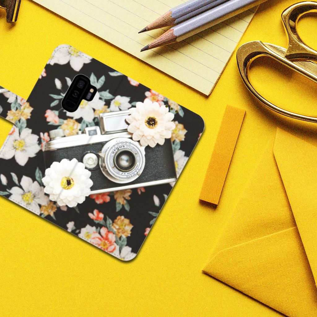 Samsung Galaxy S9 Plus Telefoonhoesje met foto Vintage Camera