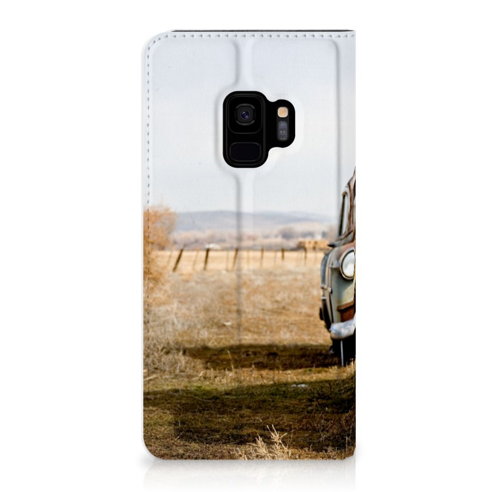 Samsung Galaxy S9 Stand Case Vintage Auto