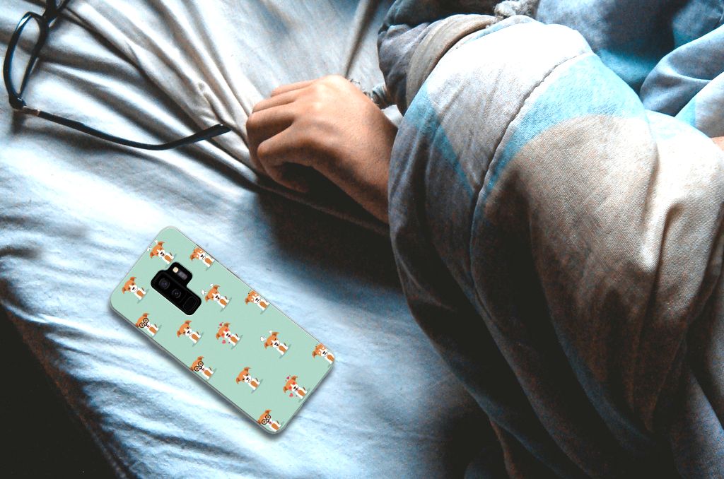 Samsung Galaxy S9 Plus TPU Hoesje Pups