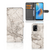 OPPO A74 4G Bookcase Marmer Beige boekcase marmer beige aanzicht