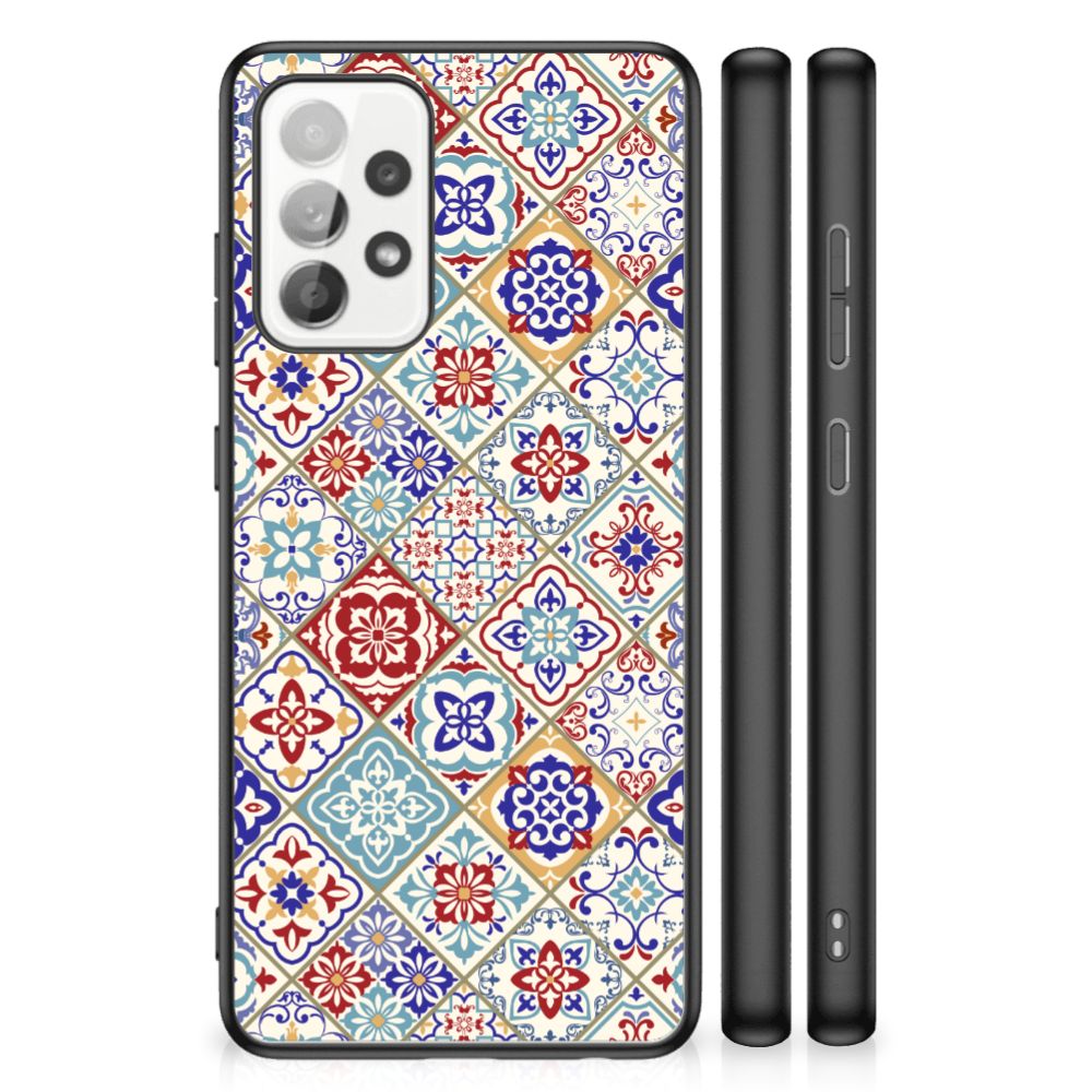 Samsung Galaxy A52 | A52s (5G/4G) Marmeren Print Telefoonhoesje Tiles Color B2C Telecom