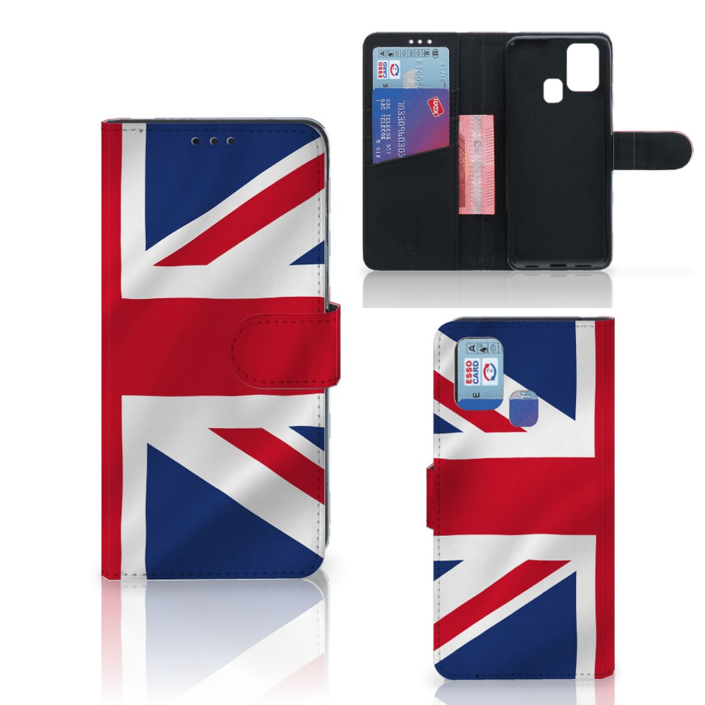 Samsung Galaxy M31 Bookstyle Case Groot-Brittannië