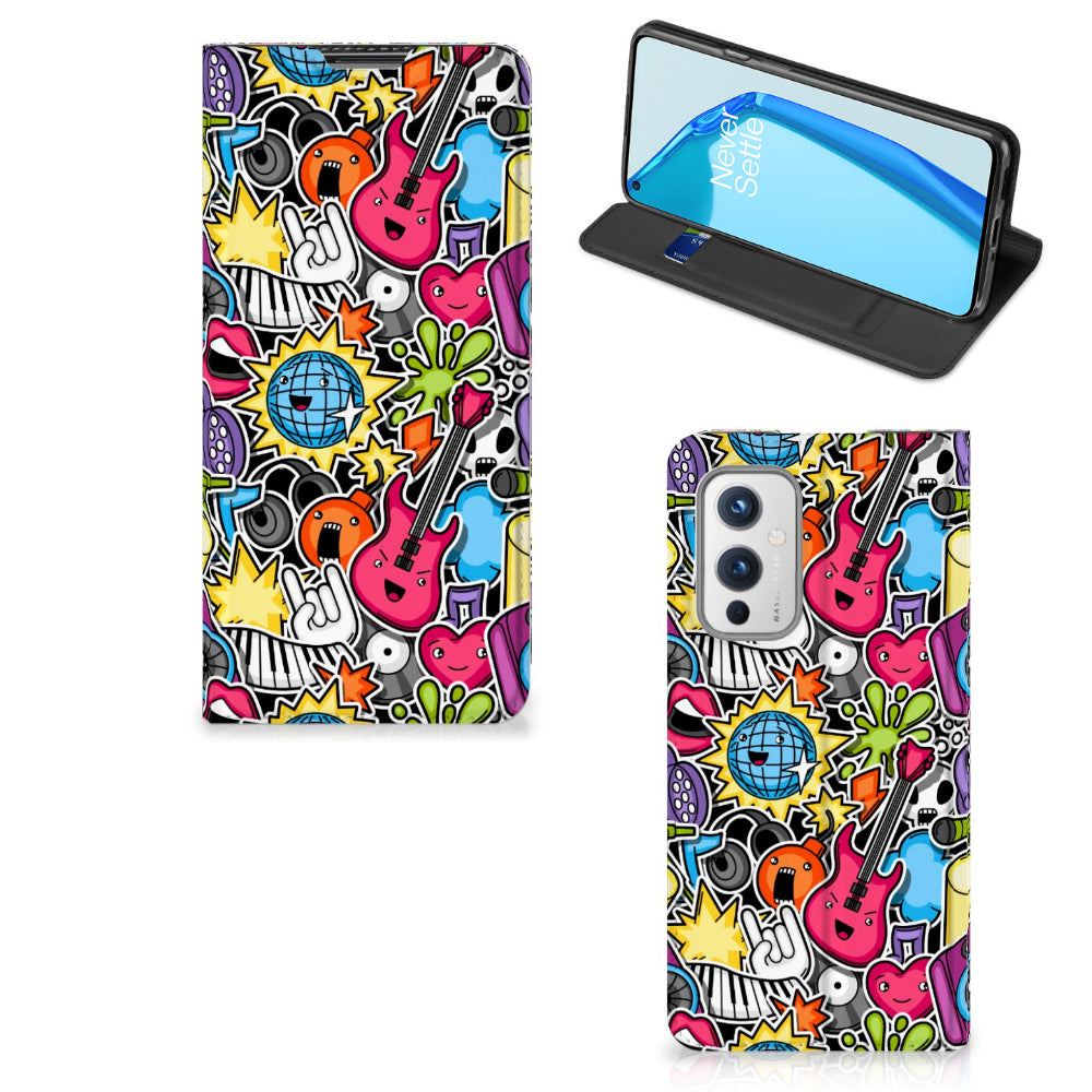 OnePlus 9 Hippe Standcase Punk Rock