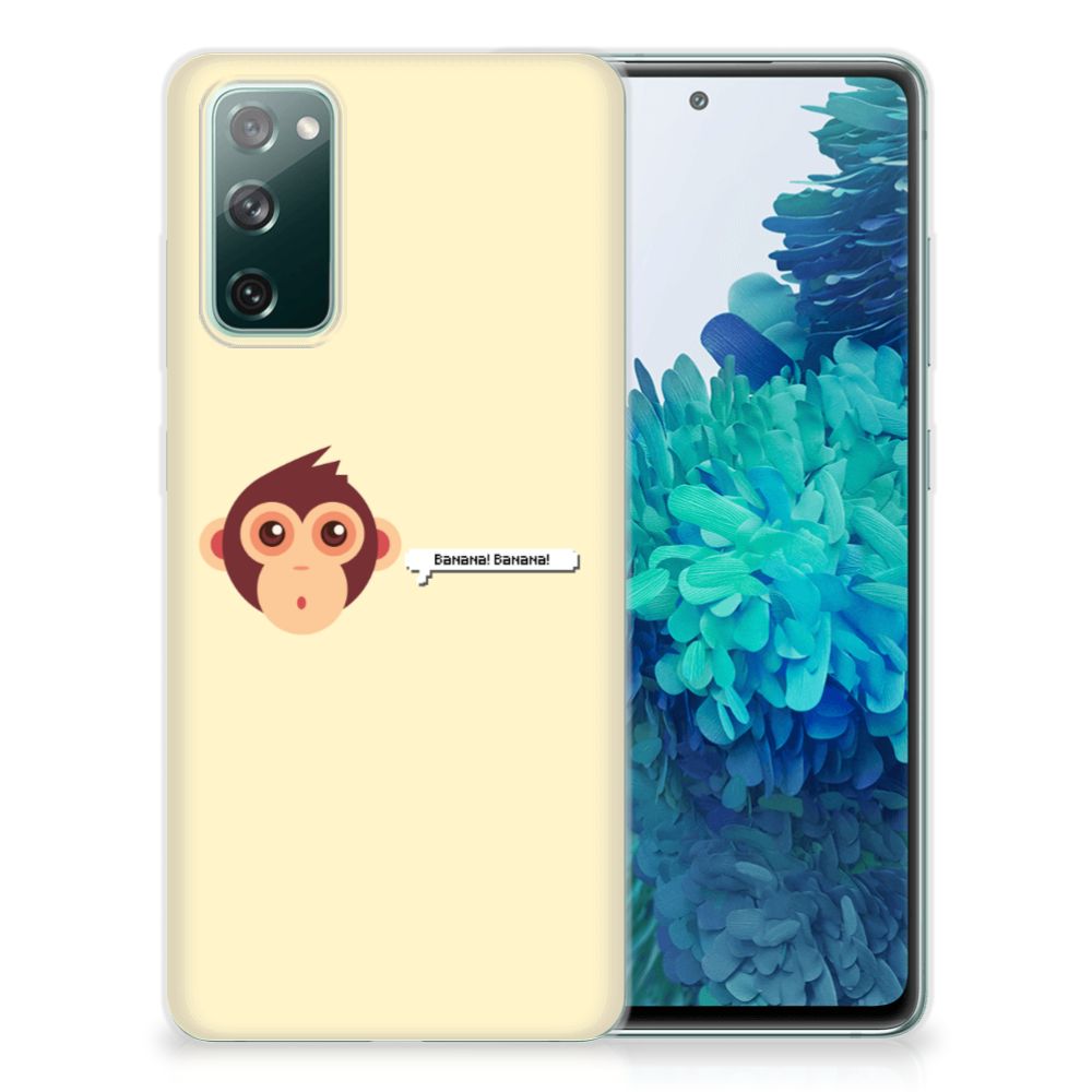 Samsung Galaxy S20 FE Telefoonhoesje met Naam Monkey B2C Telecom