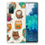 Samsung Galaxy S20 FE TPU Hoesje Vrolijke Uilen B2C Telecom