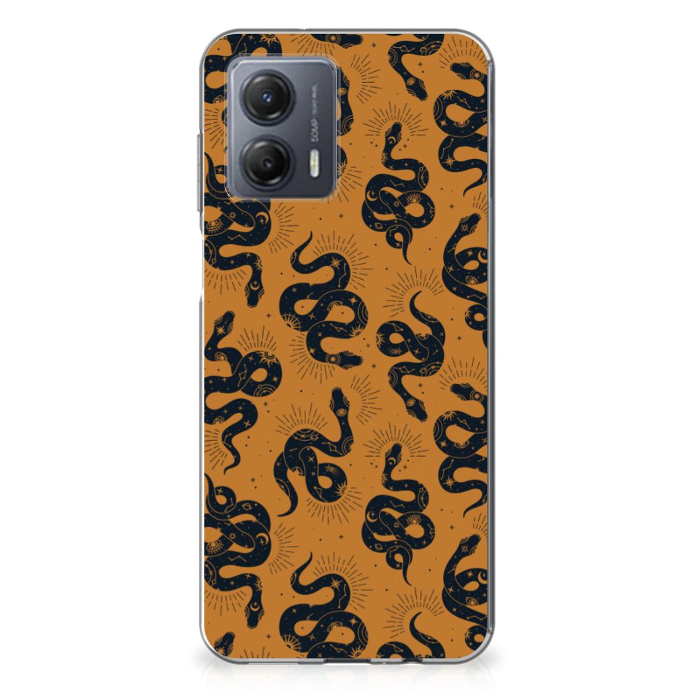 TPU Hoesje voor Motorola Moto G53 Snakes