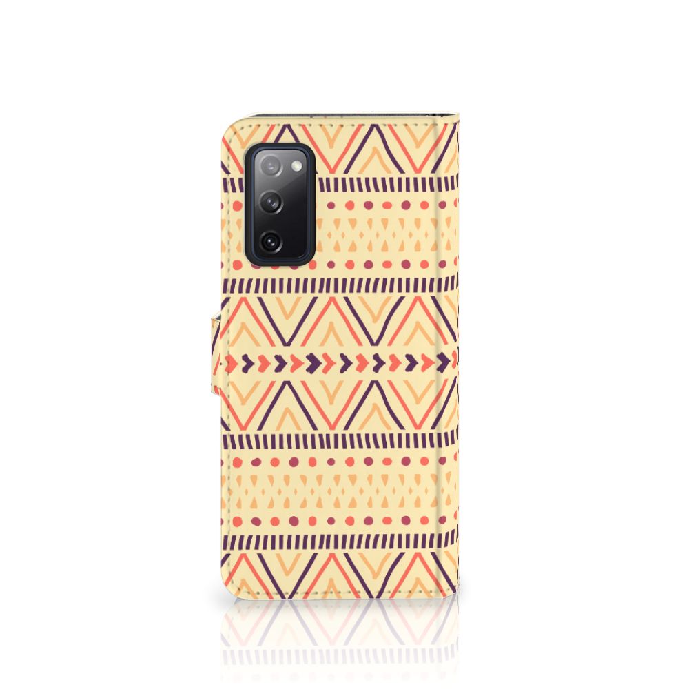 Samsung Galaxy S20 FE Telefoon Hoesje Aztec Yellow