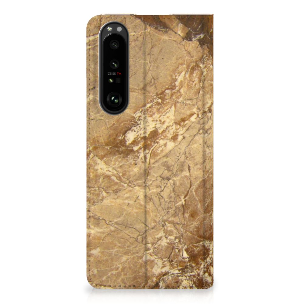 Sony Xperia 1 III Standcase Marmer Creme - B2C Telecom