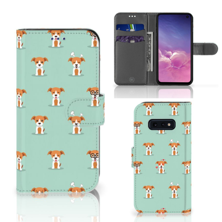 Samsung Galaxy S10e Telefoonhoesje met Pasjes Pups