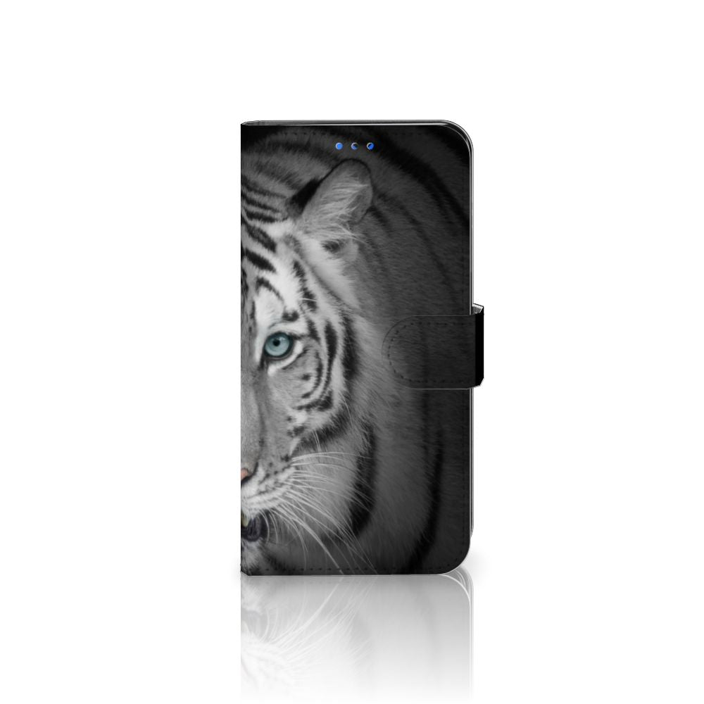 Huawei P Smart 2020 Telefoonhoesje met Pasjes Tijger