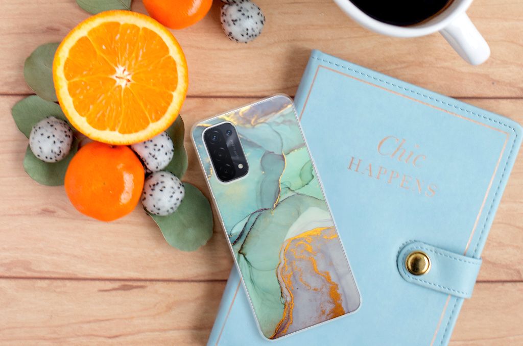 Hoesje maken voor OPPO A93 5G Watercolor Mix