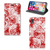 Mobiel BookCase Apple iPhone Xr Angel Skull Rood