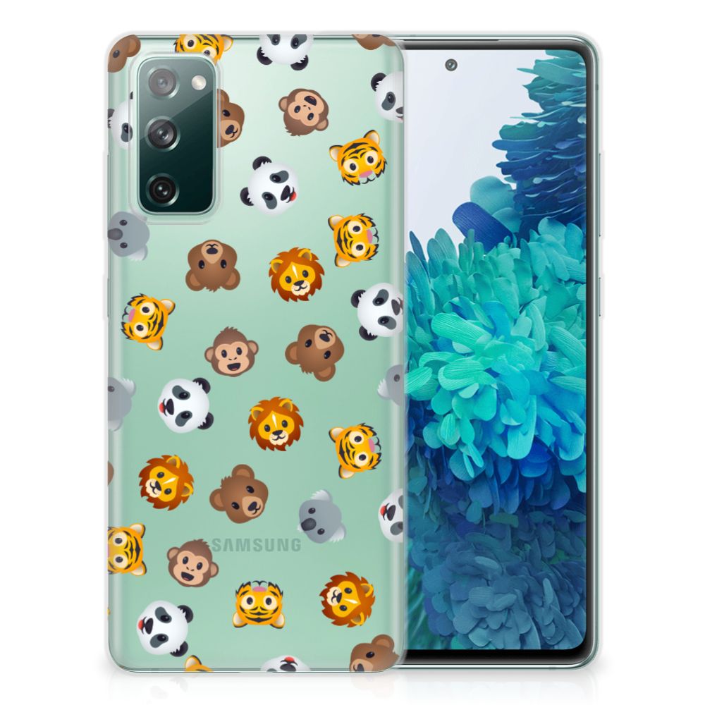 TPU bumper voor Samsung Galaxy S20 FE Dieren Emojis B2C Telecom