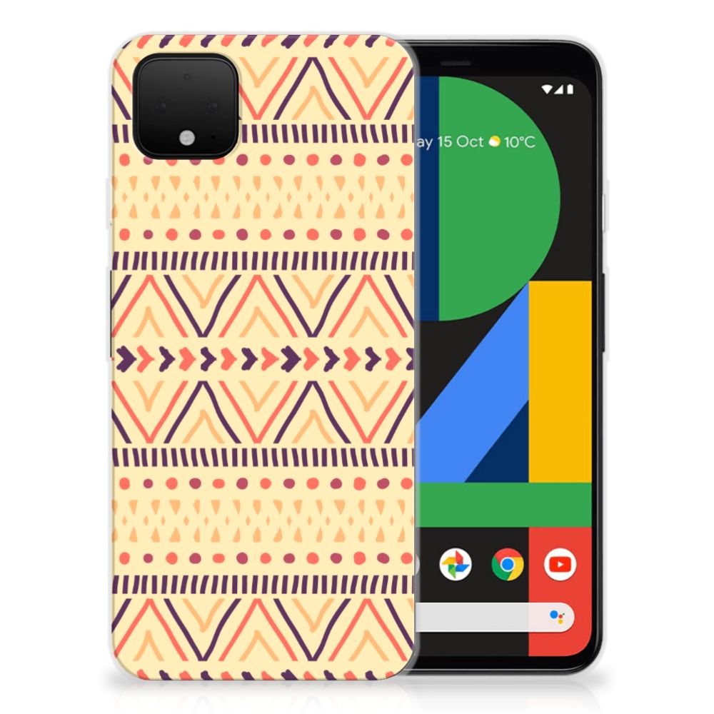 Google Pixel 4 XL TPU bumper Aztec Yellow