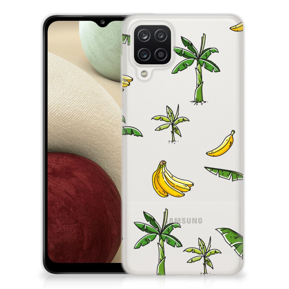 Samsung Galaxy A12 TPU Case Banana Tree