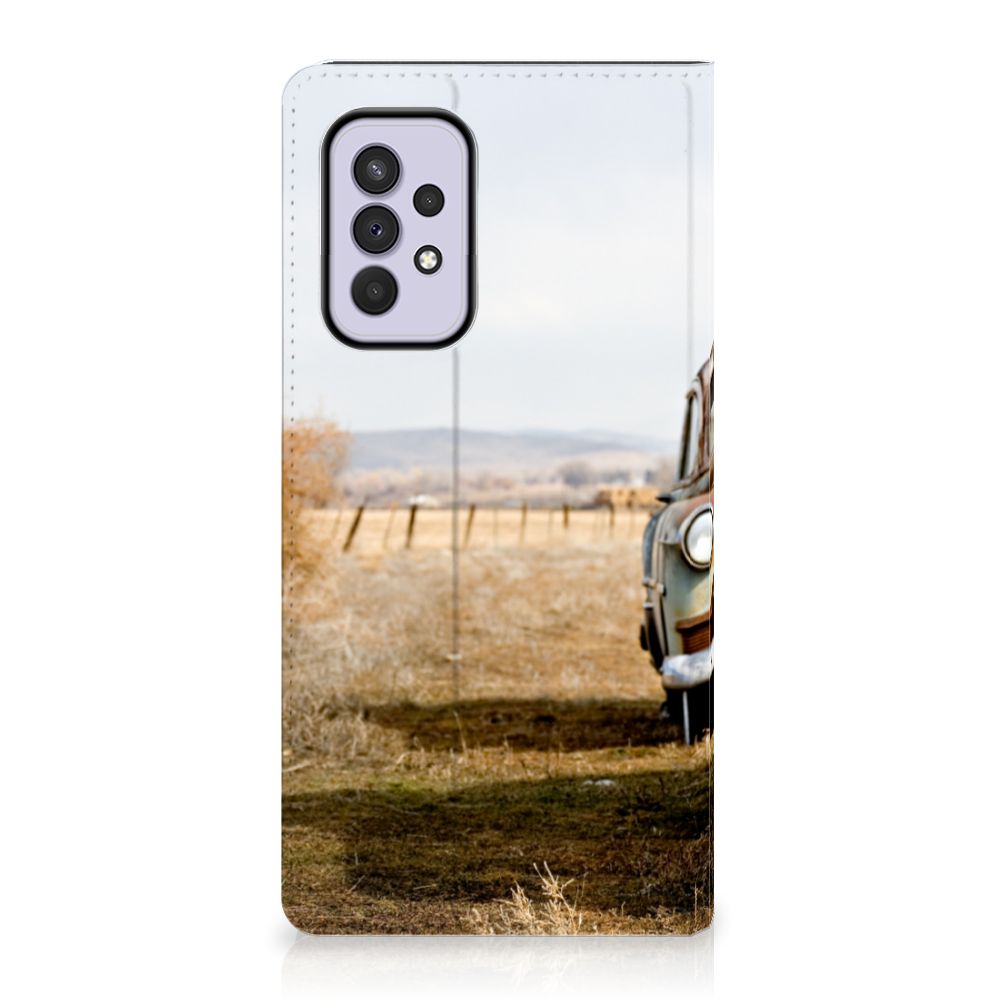 Samsung Galaxy A33 5G Stand Case Vintage Auto - B2C Telecom