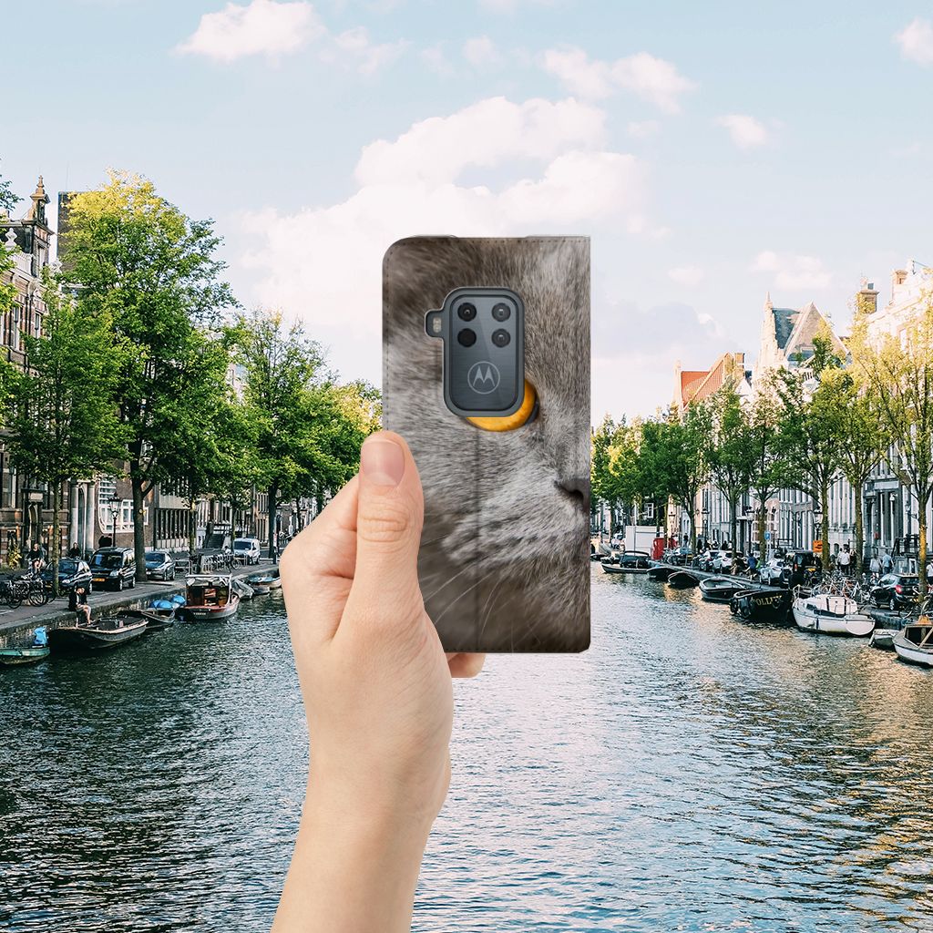 Hoesje maken Motorola One Zoom Britse Korthaar - B2C Telecom