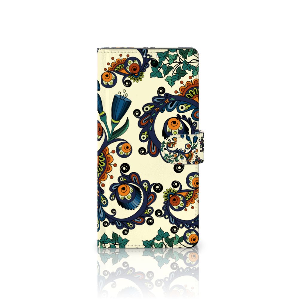 Wallet Case Samsung Galaxy S22 Ultra Barok Flower