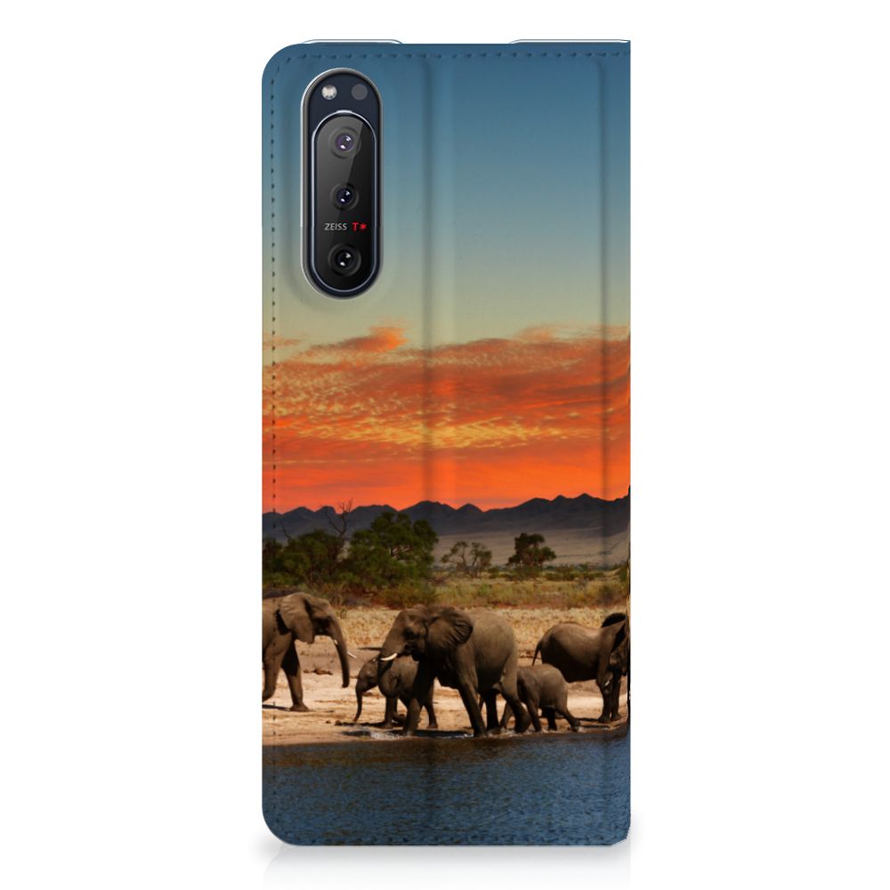 Sony Xperia 5 II Hoesje maken Olifanten - B2C Telecom
