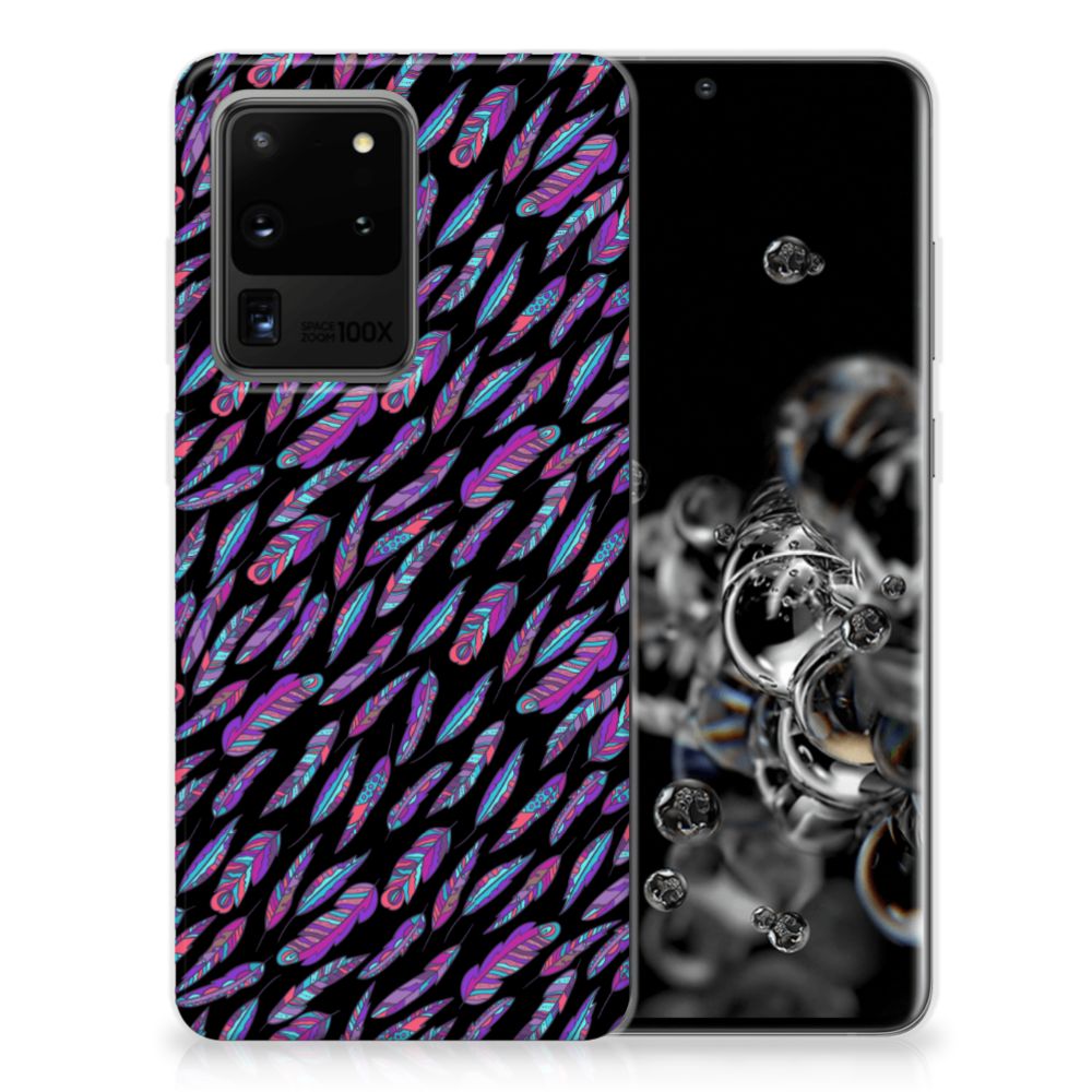 Samsung Galaxy S20 Ultra TPU bumper Feathers Color B2C Telecom