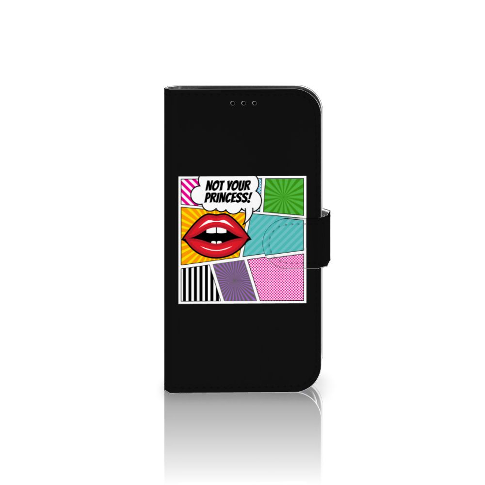 iPhone 13 Pro Wallet Case met Pasjes Popart Princess