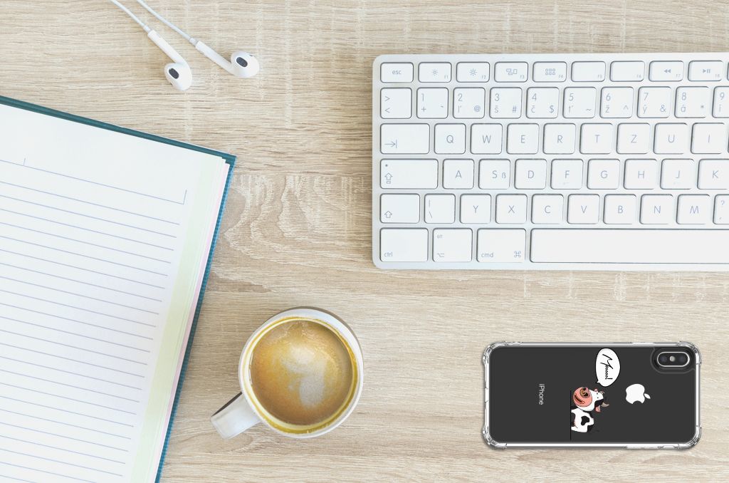Apple iPhone X | Xs Stevig Bumper Hoesje Cow