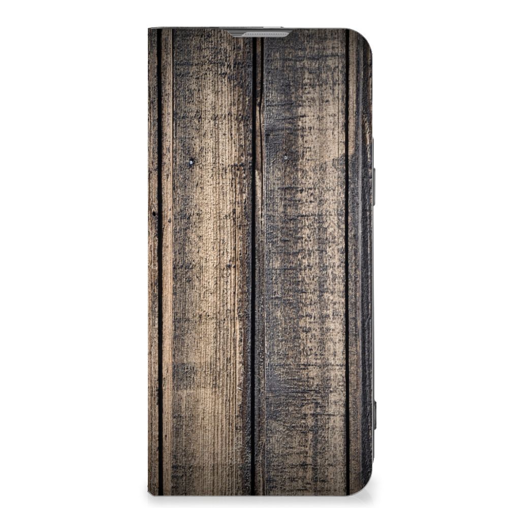 OnePlus Nord 2T Book Wallet Case Steigerhout