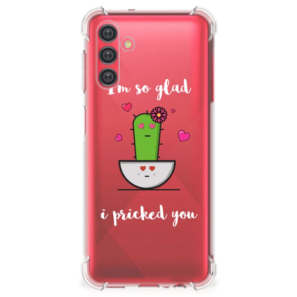 Samsung Galaxy A13 5G | A04s Stevig Bumper Hoesje Cactus Glad