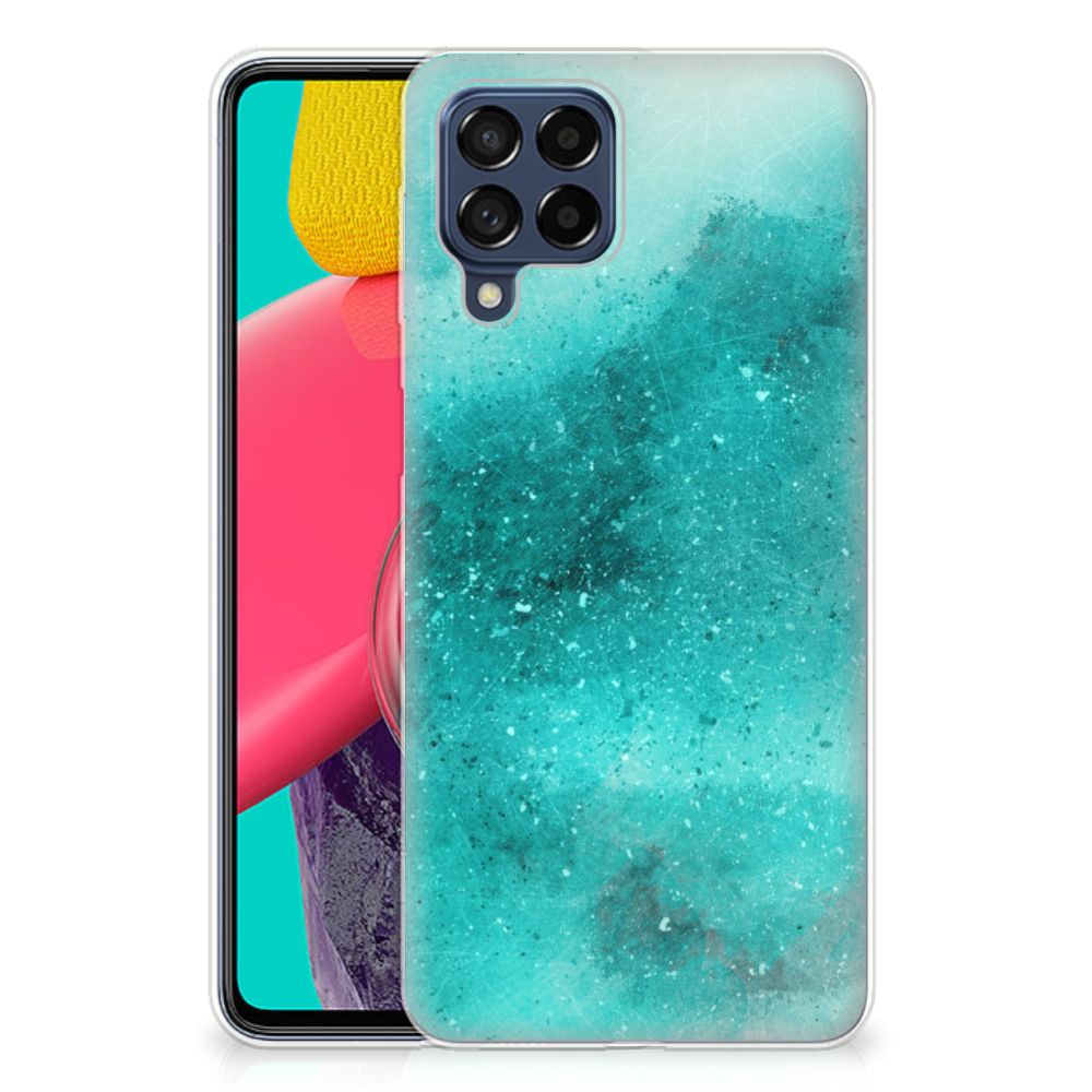 Hoesje maken Samsung Galaxy M53 Painting Blue