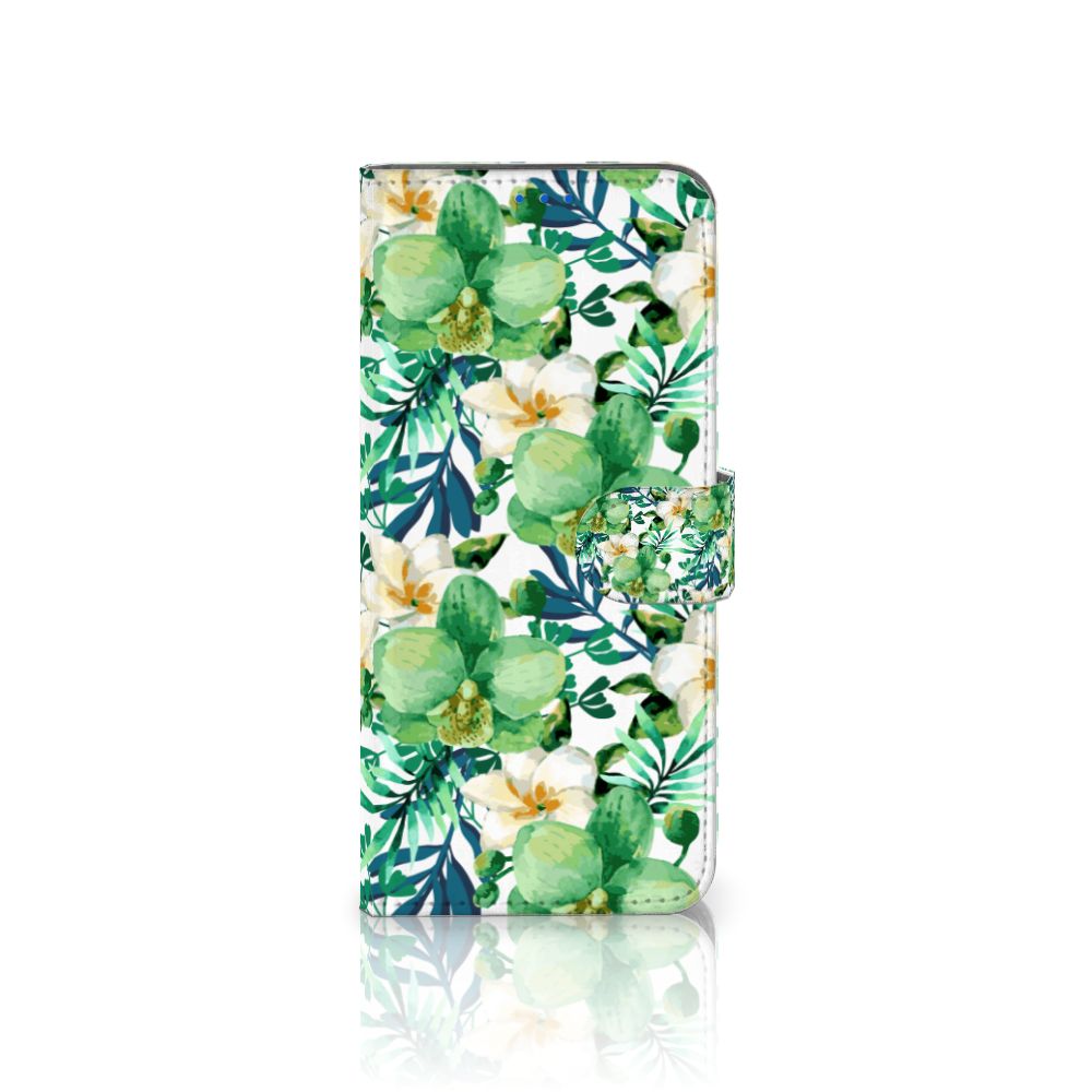 OPPO Reno 6 Pro Plus 5G Hoesje Orchidee Groen