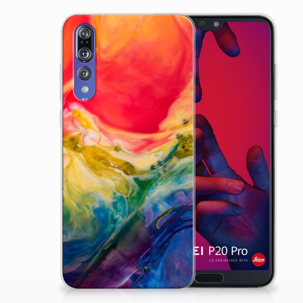 Hoesje maken Huawei P20 Pro Watercolor Dark