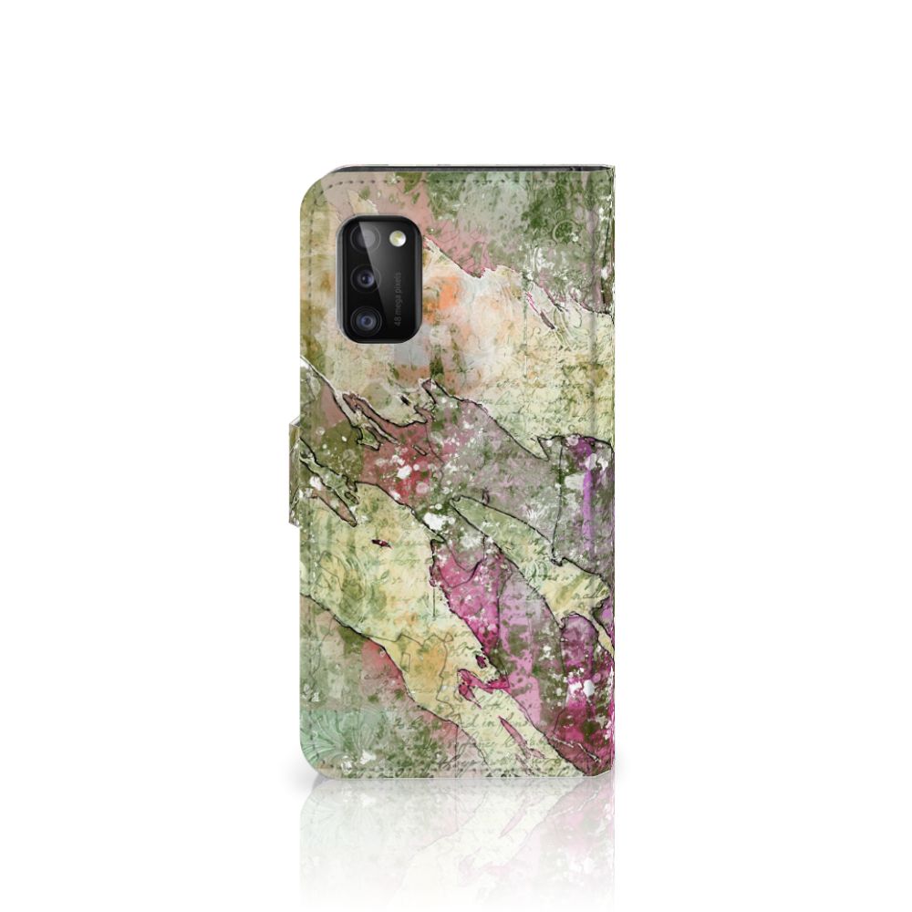 Hoesje Samsung Galaxy A41 Letter Painting