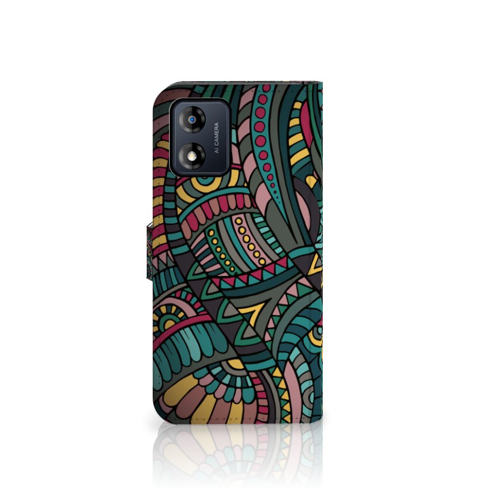 Motorola Moto E13 4G Telefoon Hoesje Aztec