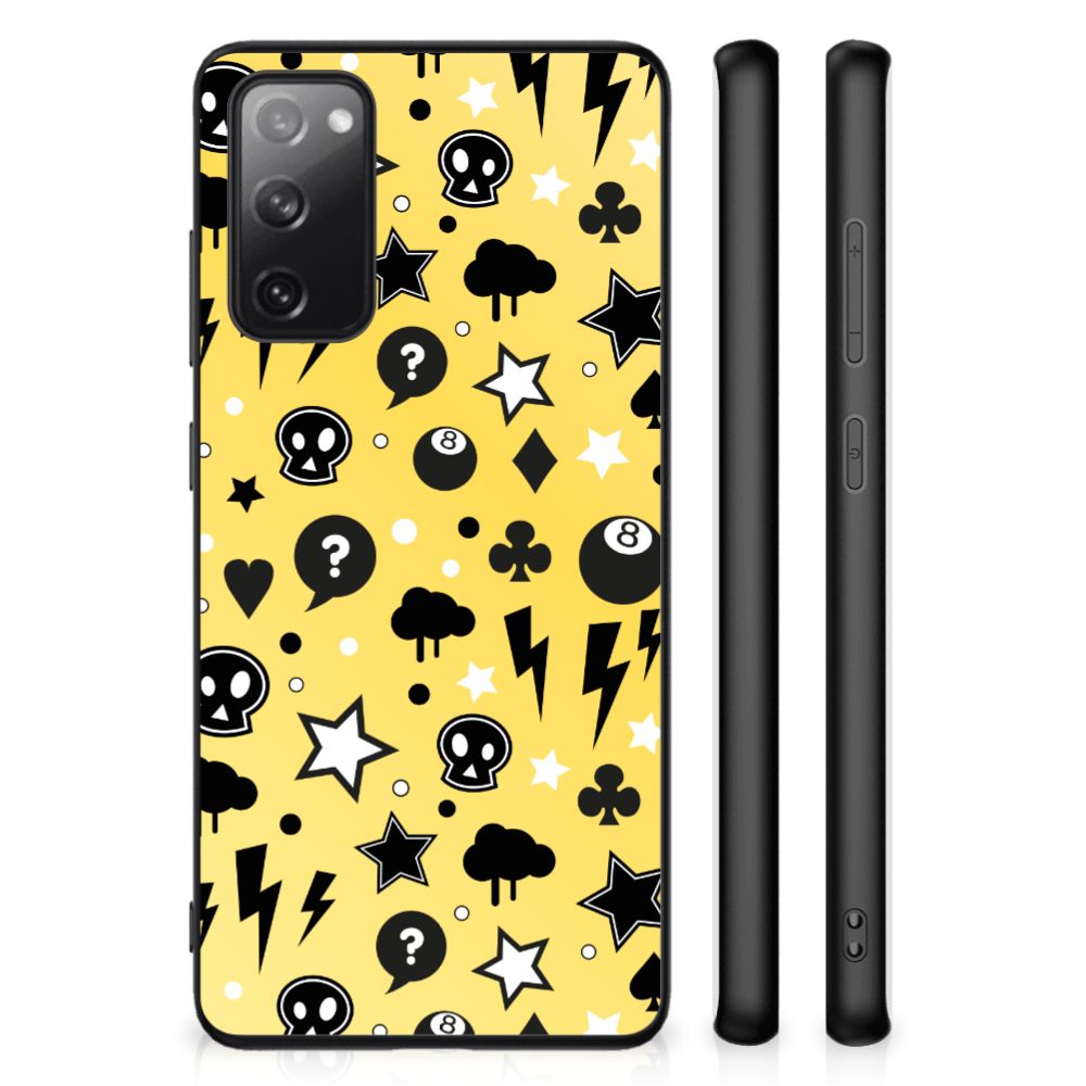 Telefoonhoesje Samsung Galaxy S20 FE Punk Geel B2C Telecom