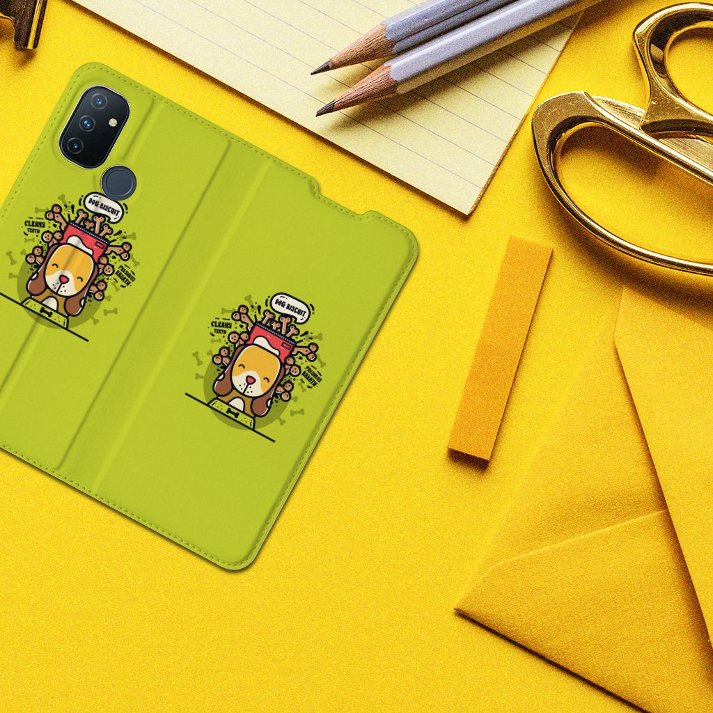 OnePlus Nord N100 Magnet Case Doggy Biscuit