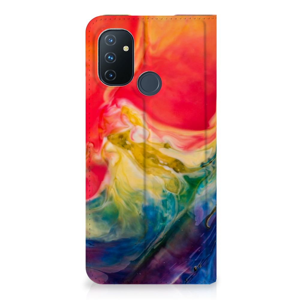 Bookcase OnePlus Nord N100 Watercolor Dark - B2C Telecom