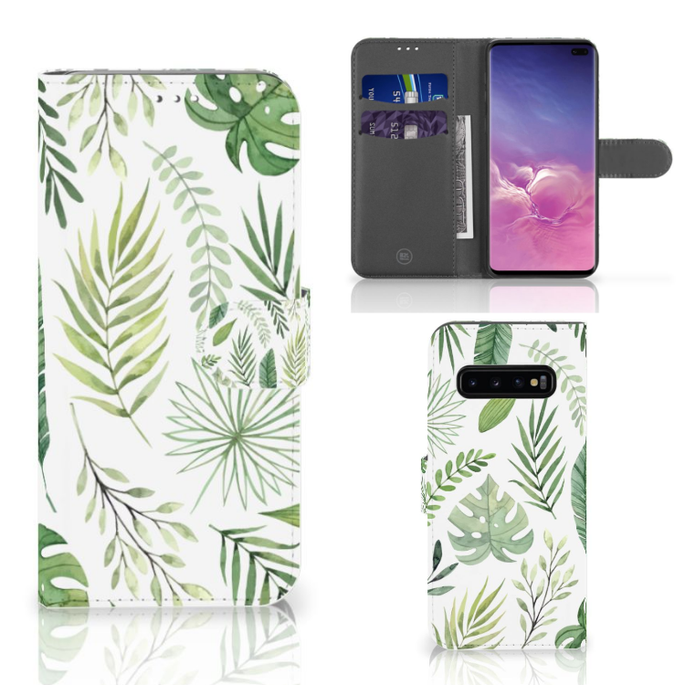 Samsung Galaxy S10 Plus Hoesje Leaves