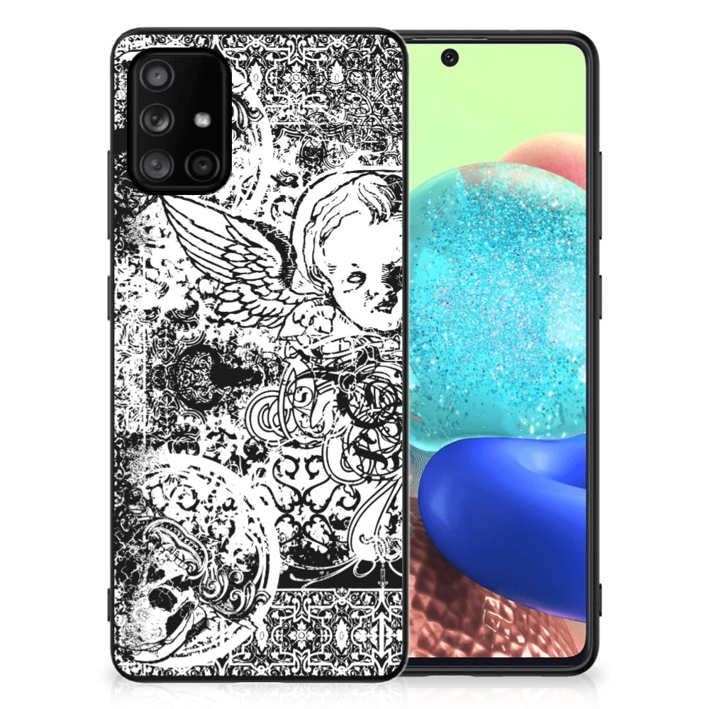 Telefoonhoesje Samsung Galaxy A71 Skulls Angel