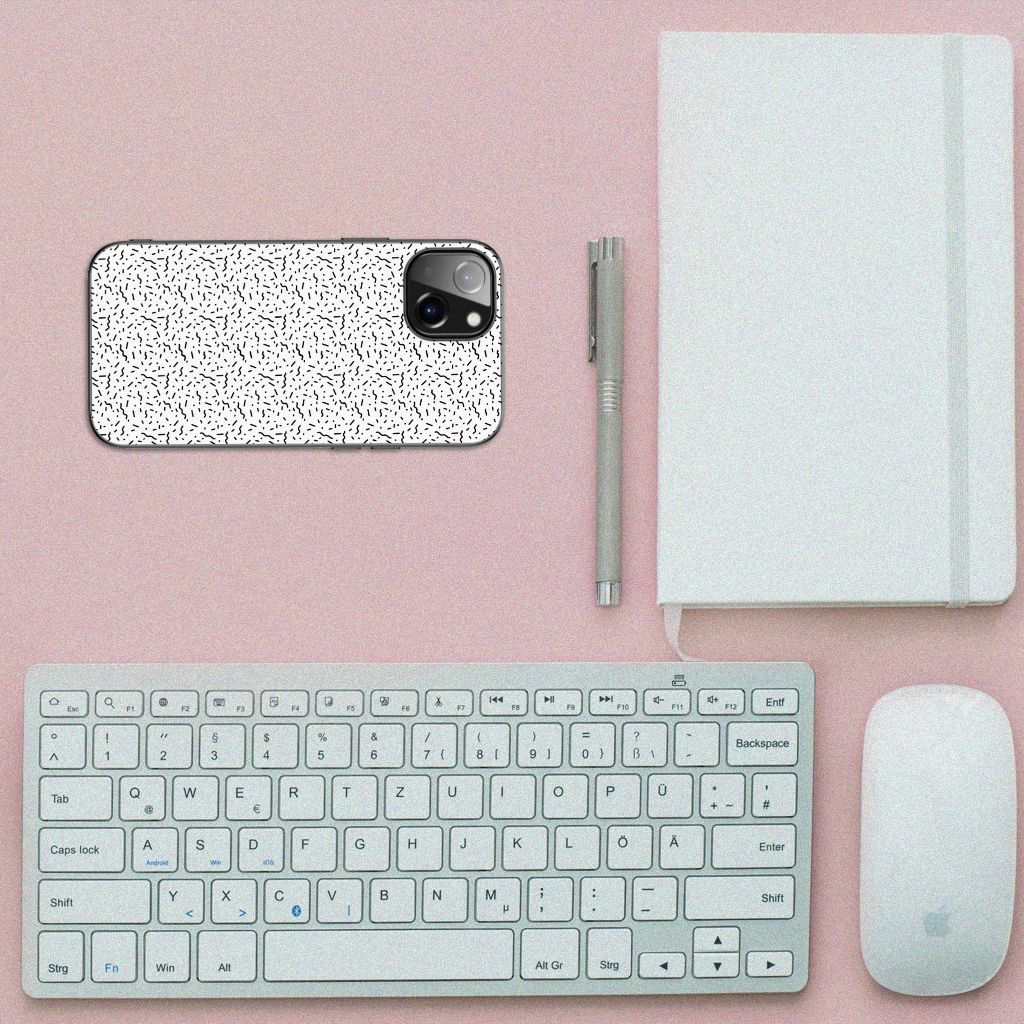 Apple iPhone 13 Back Case Stripes Dots B2C Telecom