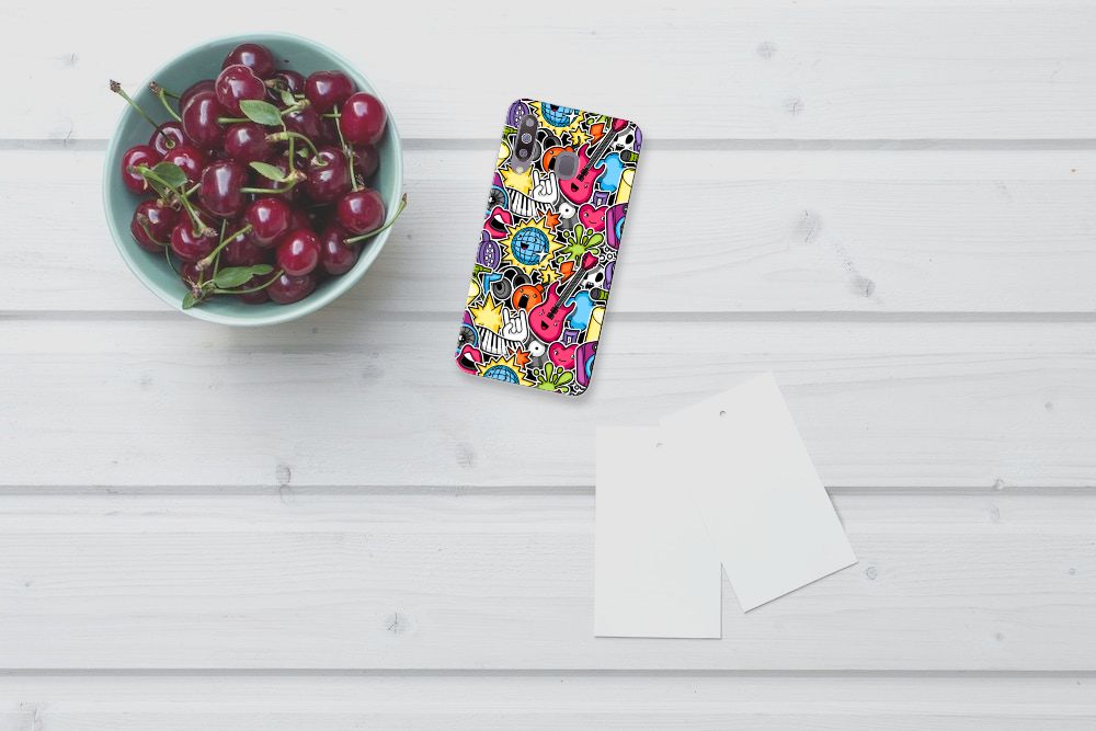 Samsung Galaxy M30 Silicone Back Cover Punk Rock