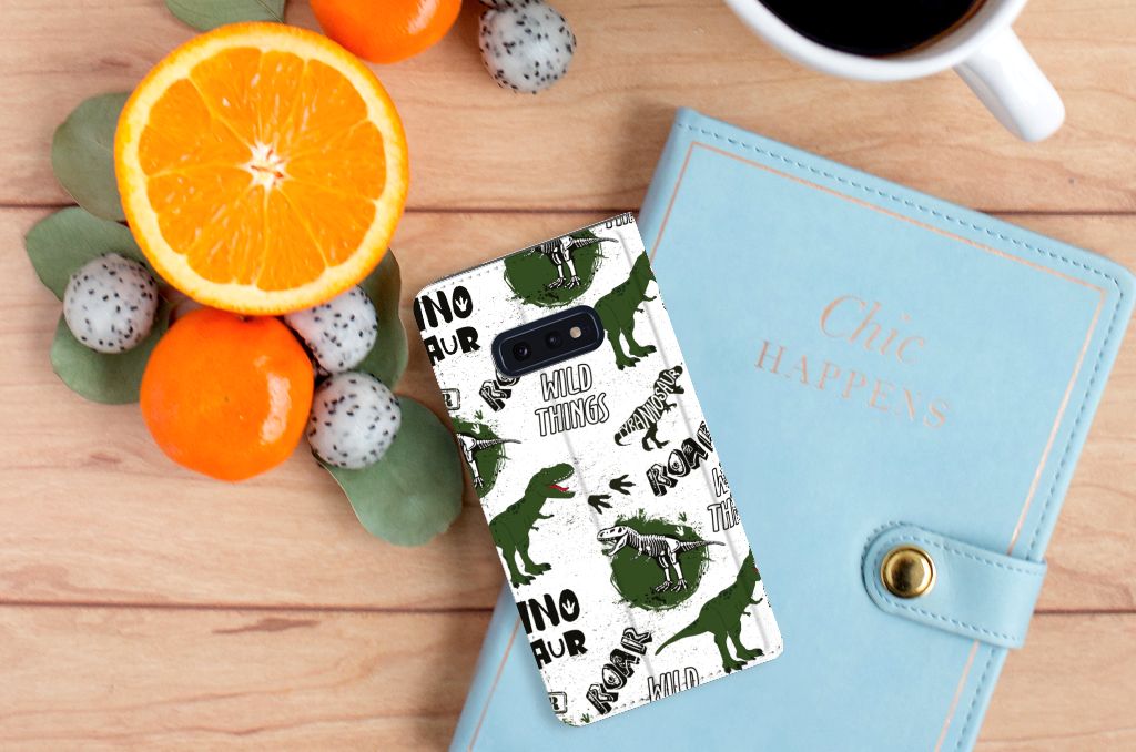 Hoesje maken voor Samsung Galaxy S10e Dinosaurus - B2C Telecom