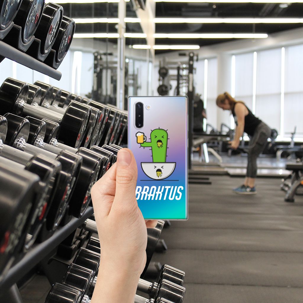 Samsung Galaxy Note 10 Telefoonhoesje met Naam Braktus