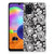 Samsung Galaxy A31 TPU Case Black Flowers