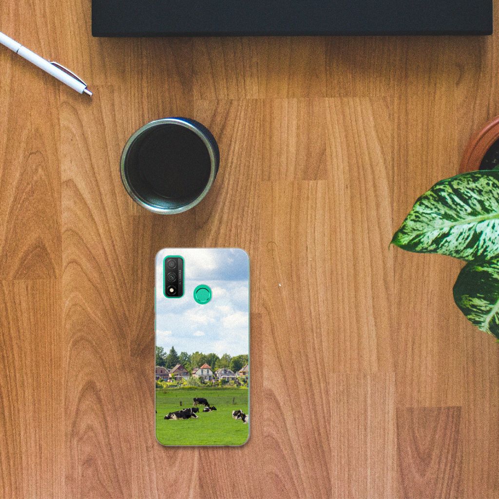 Huawei P Smart 2020 TPU Hoesje Koeien B2C Telecom